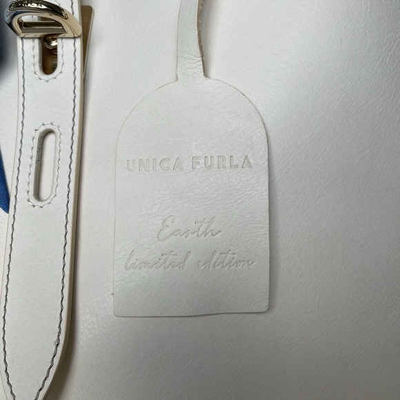 NWT Furla Unica  Earth Limited Edition 👜 in Pure White 🤍 - Picture 2 of 8